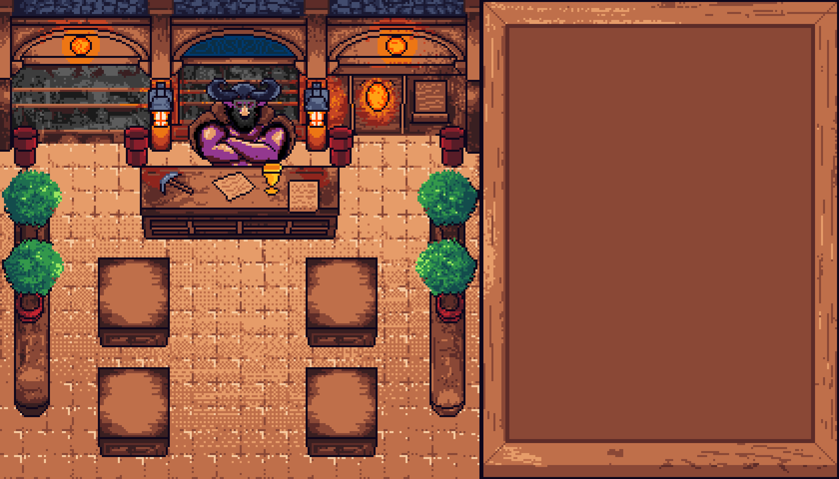 the town shop background sprite